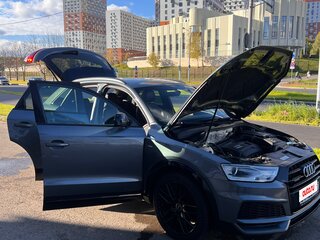 2017 Audi Q3 I (8U) Рестайлинг, серый, 2800000 рублей, вид 4