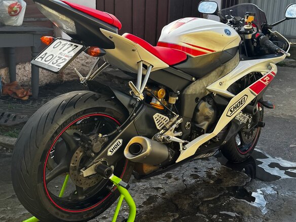 2008 Yamaha YZF-R6, белый, 750000 рублей - вид 5