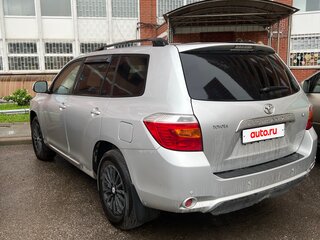2007 Toyota Highlander II (XU40), серебристый, 1300000 рублей, вид 4