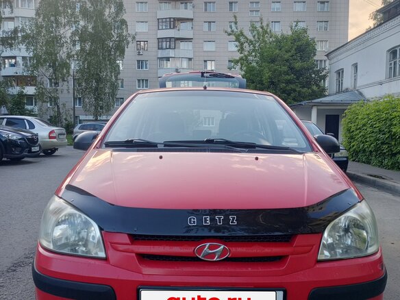 2005 Hyundai Getz I, красный, 289000 рублей - вид 2