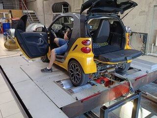 2014 Smart Fortwo II, жёлтый, 1050000 рублей, вид 5