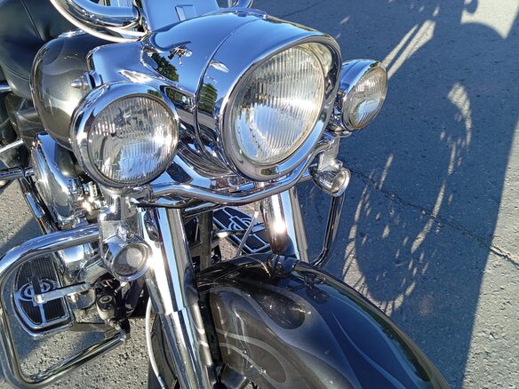 2004 Harley-Davidson Road King, чёрный, 700000 рублей - вид 7