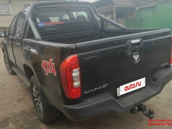 2024 Foton Tunland G7, чёрный - вид 2