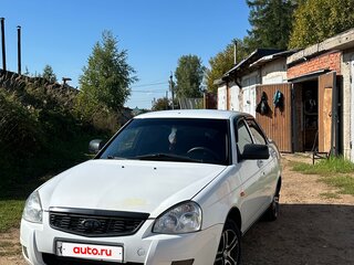 2018 Lada (ВАЗ) Priora I Рестайлинг, белый, 430000 рублей, вид 1