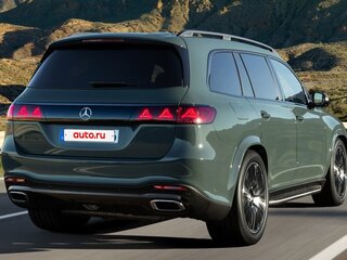 2026 Mercedes-Benz GLS 450 d II (X167) Рестайлинг 2, зелёный, 21666666 рублей, вид 4