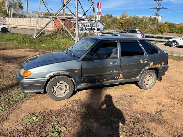 2011 Lada (ВАЗ) 2114, серый, 46000 рублей - вид 3