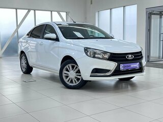 2017 Lada (ВАЗ) Vesta I, белый, 865000 рублей, вид 3