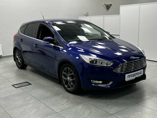 2016 Ford Focus III Рестайлинг, синий, 1100000 рублей, вид 2