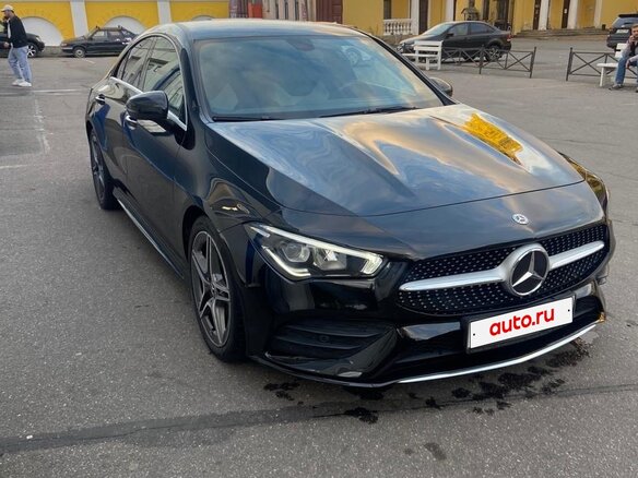 2019 Mercedes-Benz CLA 200 II (C118, X118), чёрный, 3220000 рублей