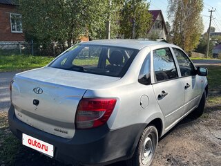 2015 Lada (ВАЗ) Granta I, серебристый, 260000 рублей, вид 3