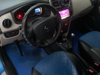 2014 Renault Logan II, синий, 680000 рублей, вид 4