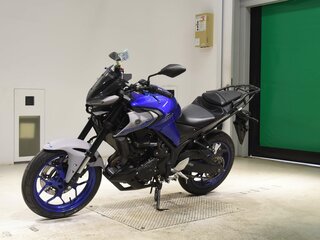 2021 Yamaha MT-03, синий, 480000 рублей, вид 3