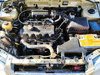 2004 Hyundai Accent ТагАЗ II, бежевый, 340000 рублей, вид 4