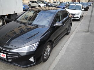 2019 Hyundai Elantra VI (AD) Рестайлинг, чёрный, 1300000 рублей, вид 1