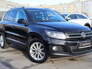 2013 Volkswagen Tiguan I Рестайлинг, чёрный, 1369000 рублей, вид 1