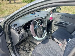2010 Kia Rio II Рестайлинг, серебристый, 550000 рублей, вид 5