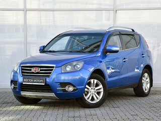 2016 Geely Emgrand X7 I Рестайлинг, синий, 735000 рублей, вид 2