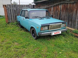 2000 Lada (ВАЗ) 2107, голубой, 50000 рублей, вид 2