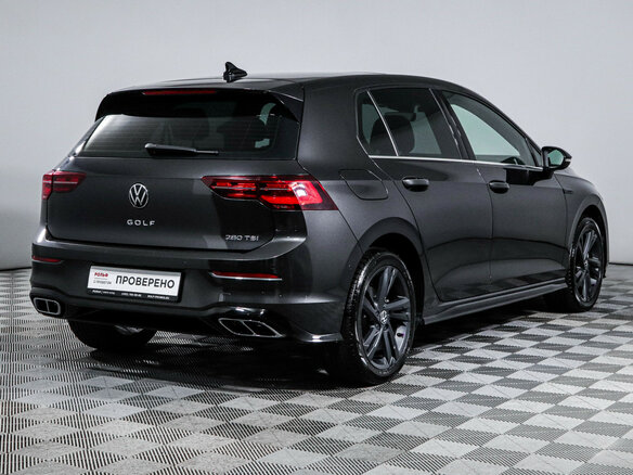 2021 Volkswagen Golf VIII, чёрный - вид 4