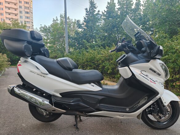 2018 Suzuki Burgman (SkyWave) 650, белый, 980000 рублей - вид 7