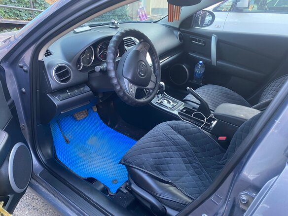 2008 Mazda 6 II (GH), серый, 750000 рублей - вид 5