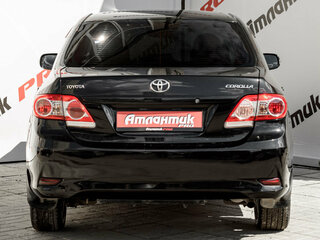 2012 Toyota Corolla X (E140, E150) Рестайлинг, чёрный, 955000 рублей, вид 5