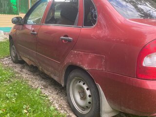 2007 Lada (ВАЗ) Kalina I, красный, 80000 рублей, вид 5