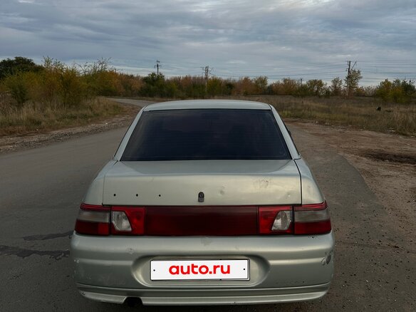 2002 Lada (ВАЗ) 2110, серебристый, 42000 рублей - вид 4