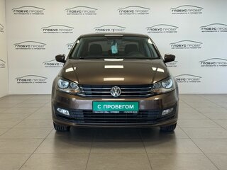 2016 Volkswagen Polo V Рестайлинг, коричневый, 1050000 рублей, вид 3