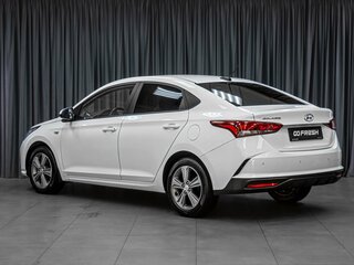 2020 Hyundai Solaris II Рестайлинг, белый, 1659000 рублей, вид 2