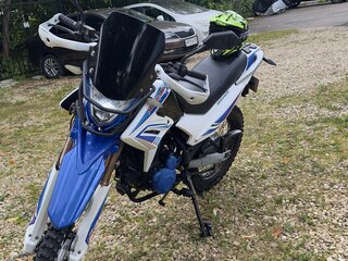 2021 Motoland XR250 Enduro, синий, 120000 рублей, вид 1