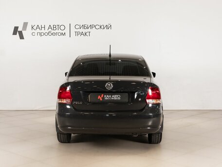 2014 Volkswagen Polo V, серый, 810000 рублей, вид 4
