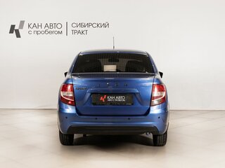 2019 Lada (ВАЗ) Granta I Рестайлинг, синий, 540000 рублей, вид 4