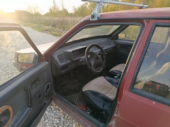 1997 Lada (ВАЗ) 2109, красный, 75000 рублей - вид 4