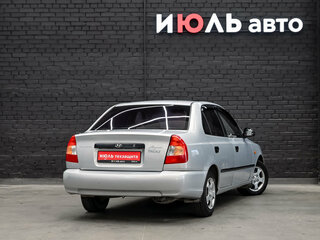 2008 Hyundai Accent ТагАЗ II, серый, 350000 рублей, вид 4