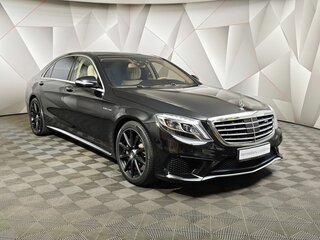 2014 Mercedes-Benz S-Класс AMG 63 AMG Long III (W222, C217), чёрный, 3949000 рублей, вид 3