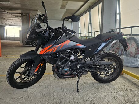 2022 KTM 390 Adventure, чёрный, 500000 рублей, вид 2