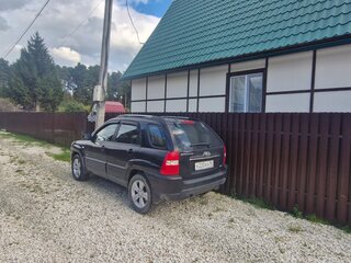 2007 Kia Sportage II, чёрный, 1050000 рублей, вид 2