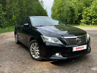 2014 Toyota Camry VII (XV50), чёрный, 1600000 рублей, вид 1