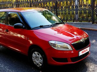 2014 Skoda Fabia II Рестайлинг, красный, 520000 рублей, вид 3