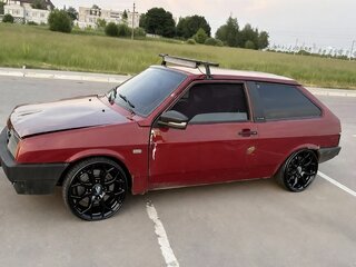 1989 Lada (ВАЗ) 2108, красный, 150000 рублей, вид 5