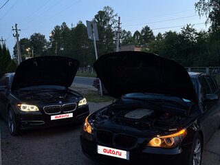 2009 BMW 5 серии 530d V (E60/E61) Рестайлинг, чёрный, 1470000 рублей, вид 5
