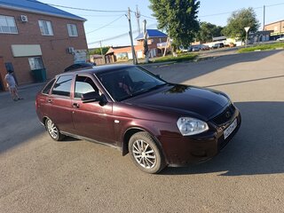 2008 Lada (ВАЗ) Priora I, пурпурный, 265000 рублей, вид 2