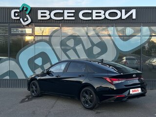 2021 Hyundai Elantra VII (CN7), чёрный, 1997000 рублей, вид 3