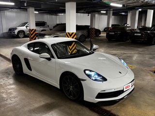 2018 Porsche Cayman III 718 (982), белый, 6050000 рублей, вид 1