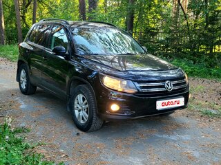2014 Volkswagen Tiguan I Рестайлинг, чёрный, 1400000 рублей, вид 1