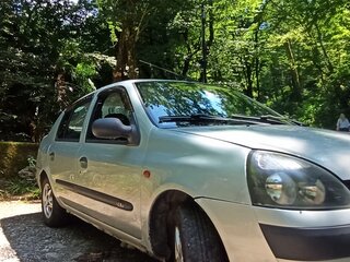 2002 Renault Symbol I Рестайлинг, серебристый, 250000 рублей, вид 4