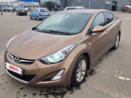 2015 Hyundai Elantra V (MD) Рестайлинг, коричневый, 855000 рублей, вид 1