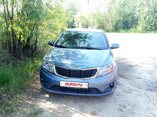 2012 Kia Rio 4-speed III, голубой, 880000 рублей, вид 1