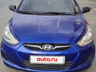 2011 Hyundai Solaris I, синий, 690000 рублей, вид 2